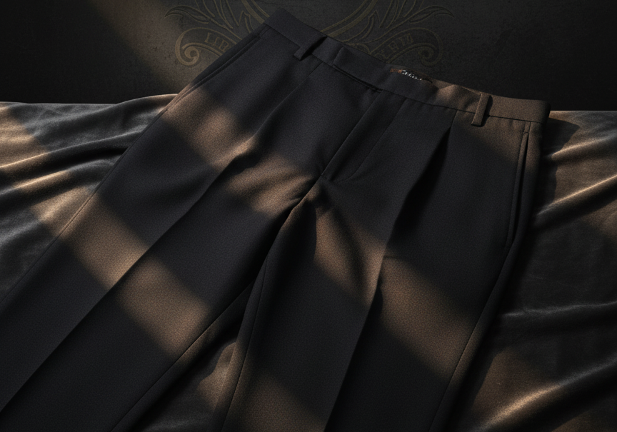 The Sterling Single Pleat Trousers