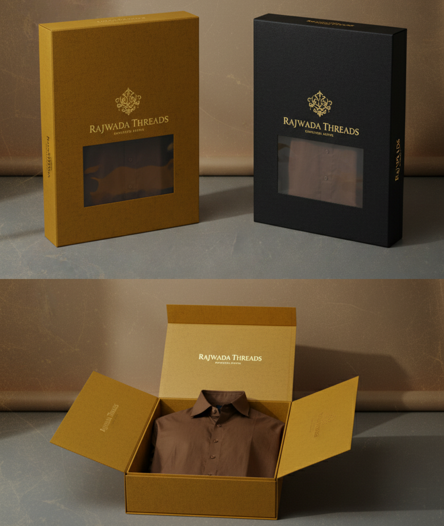 The Sierra Brown Cotton Shirt