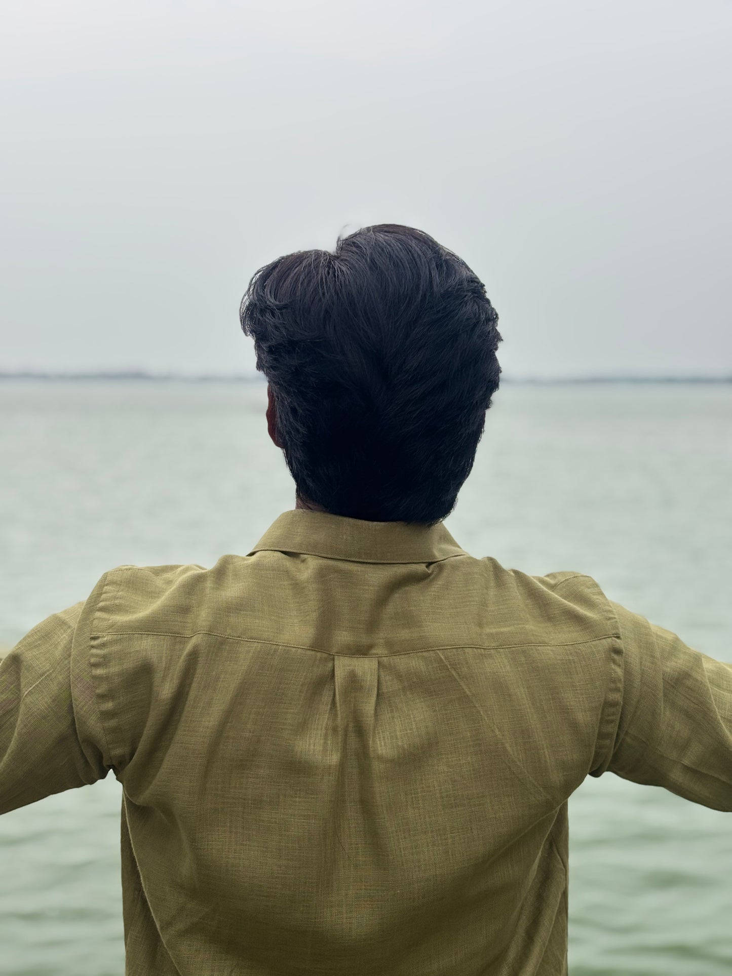 The Olive Grove Linen Shirt