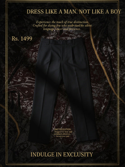 The Sterling Single Pleat Trousers